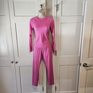 Lands' End Pink Women's Active Set